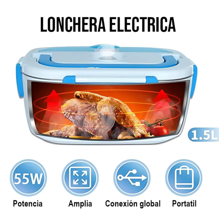 Lonchera Eléctrica Portátil para Alimentos - Imagen 4