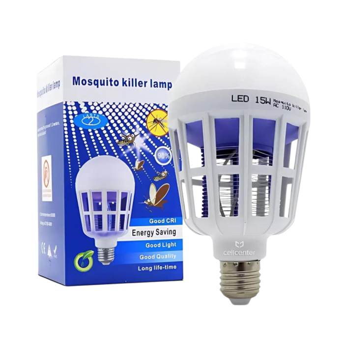 Lámpara LED Repelente Mata Insectos de 15W