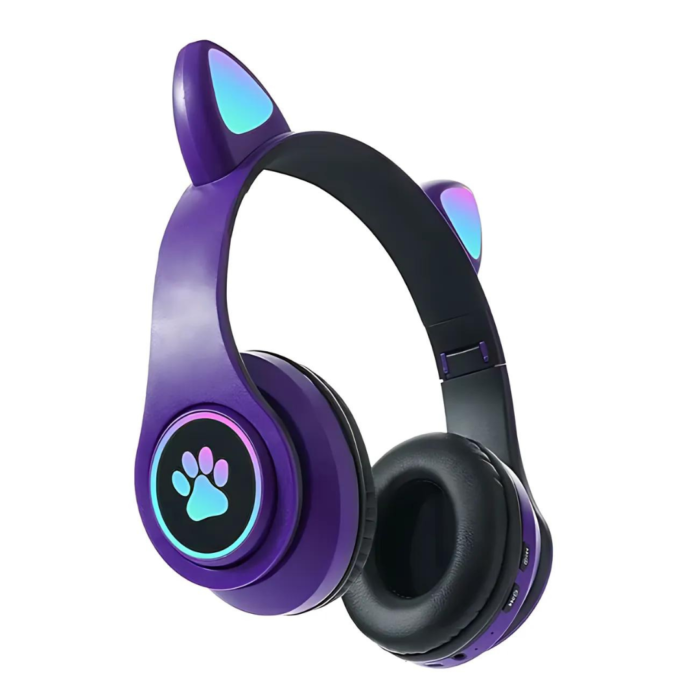 Auriculares Inalámbricos con Orejas de Gato - Imagen 2