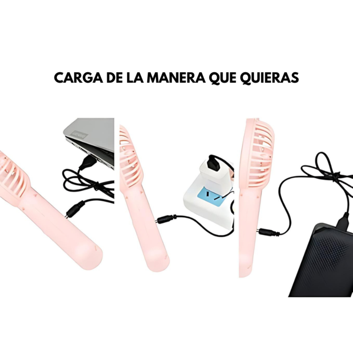 Ventilador portátil flexible - Imagen 2