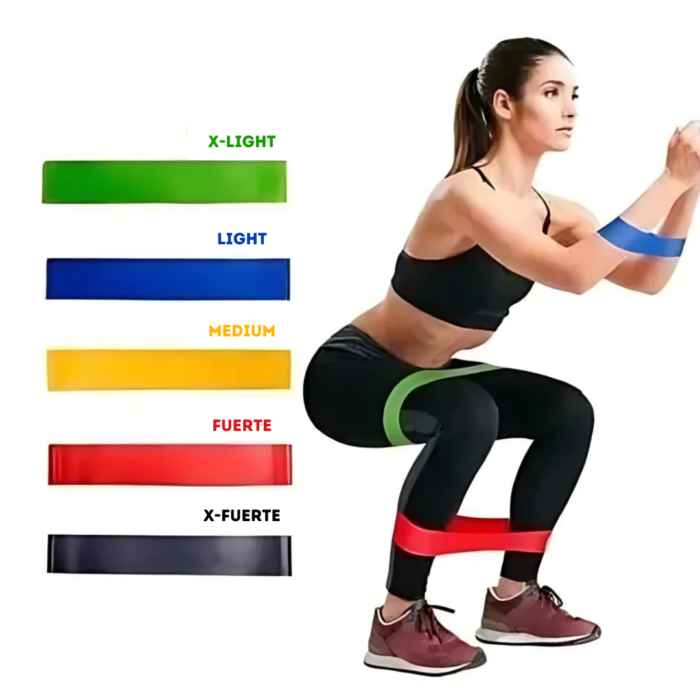 Bandas Elásticas Para Ejercicio - Imagen 3