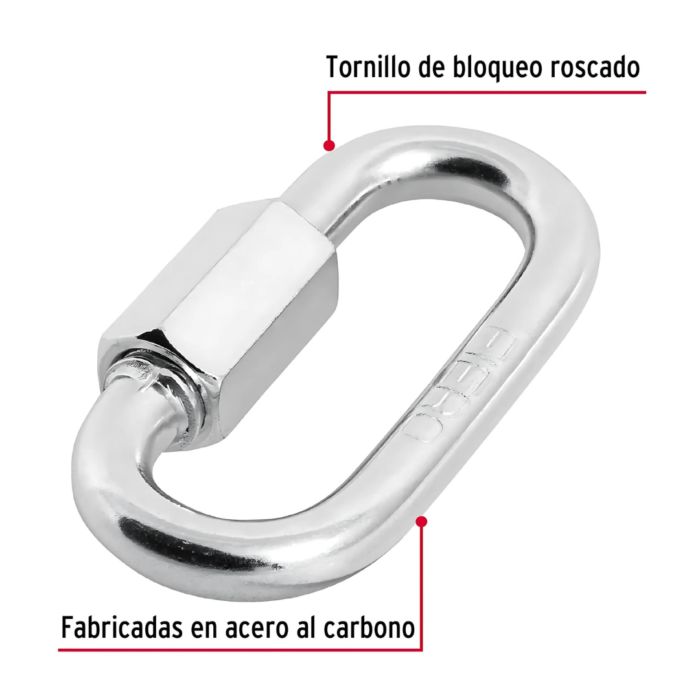 Bandola Con Seguro de Acero Fiero 5/16'' - Imagen 3