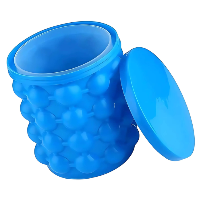 Cubeta de Silicona para Hielo con Tapa Hermética - Imagen 3