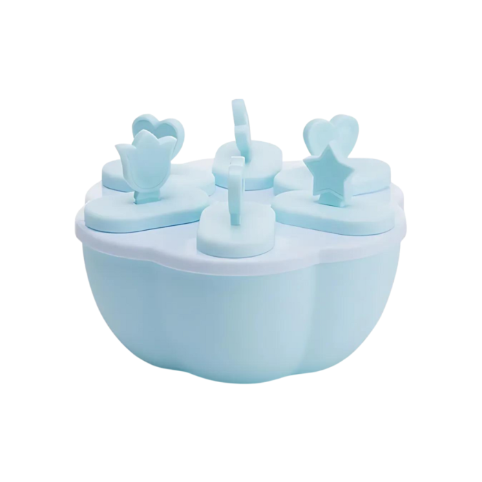 Molde de Silicona para Paletas de Hielo con Diseños Decorativos - Imagen 2